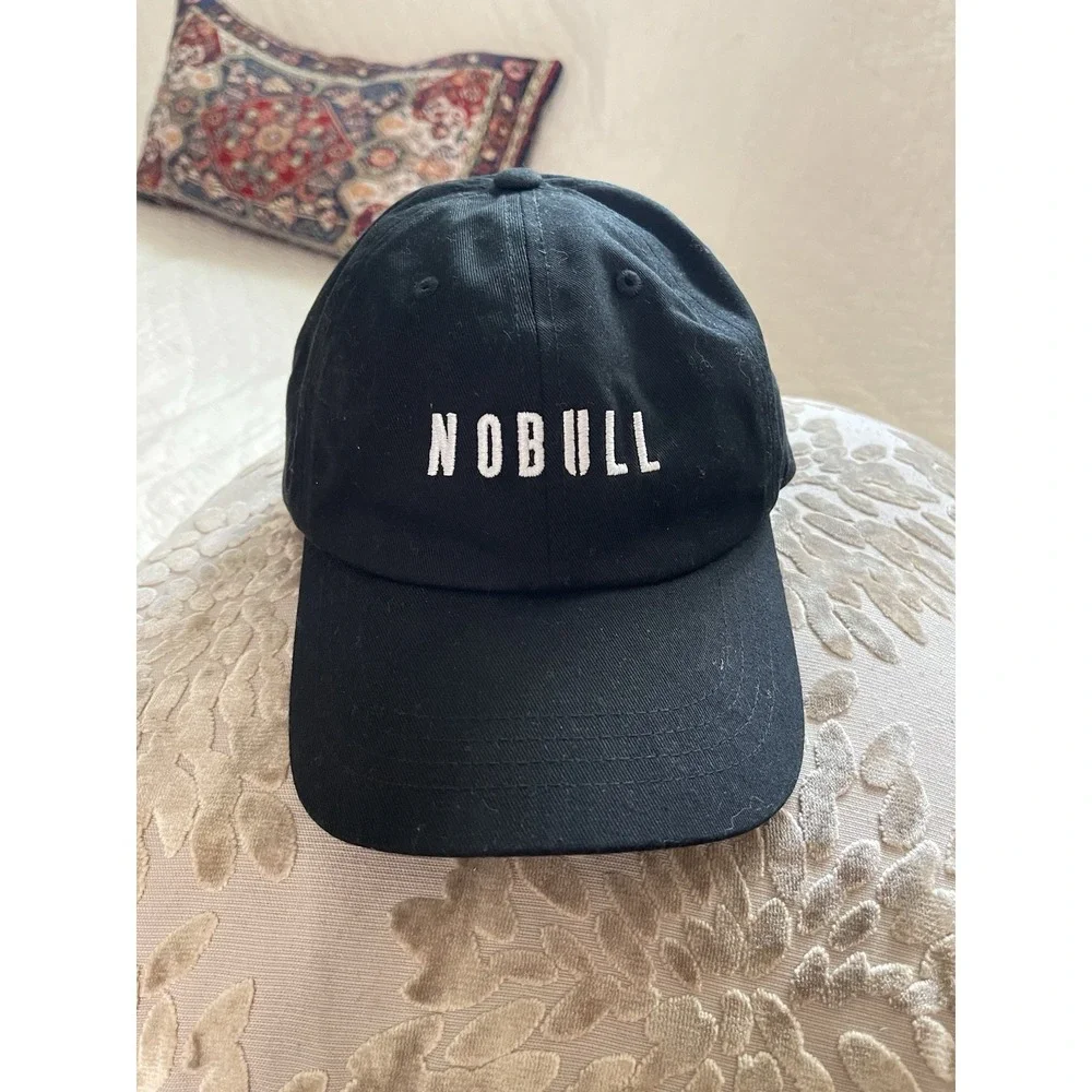 NOBULL Black Baseball Cap Unisex NWOT